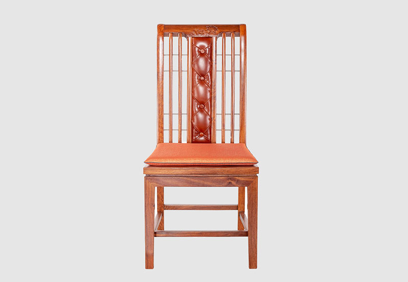 三亚芙蓉榭中式实木餐椅效果图